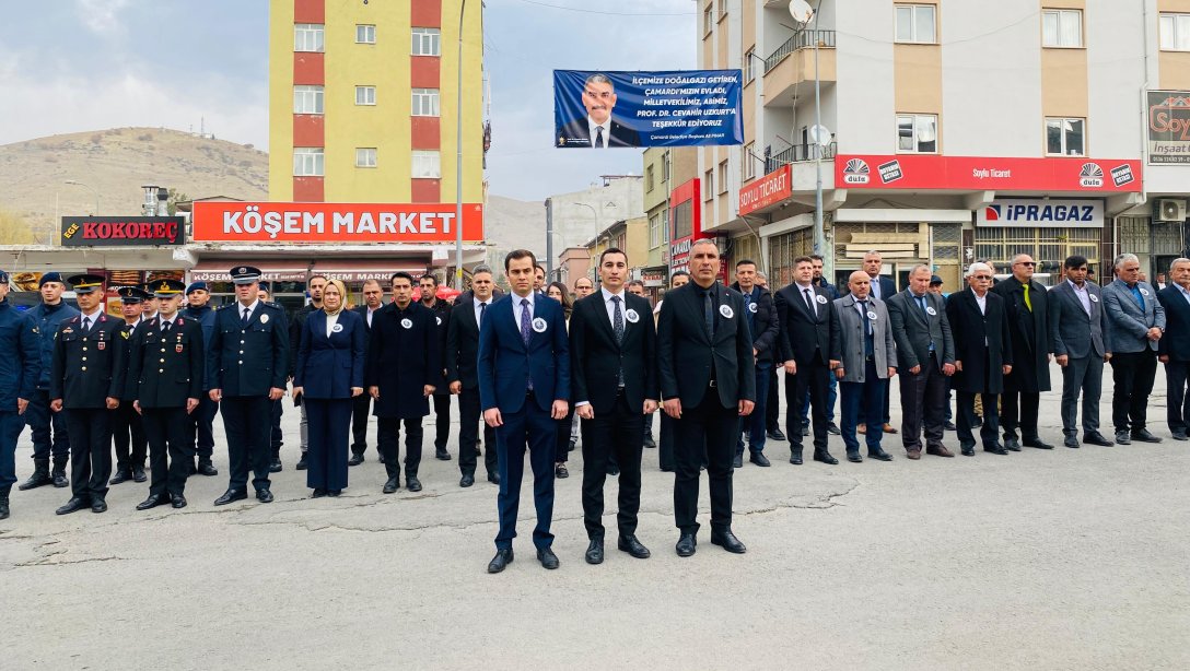 İlçemizde 10 Kasım Atatürk´ü Anma Töreni Düzenlendi.